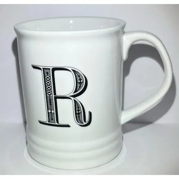 Monogram “R” Mug - Picture 4 of 5